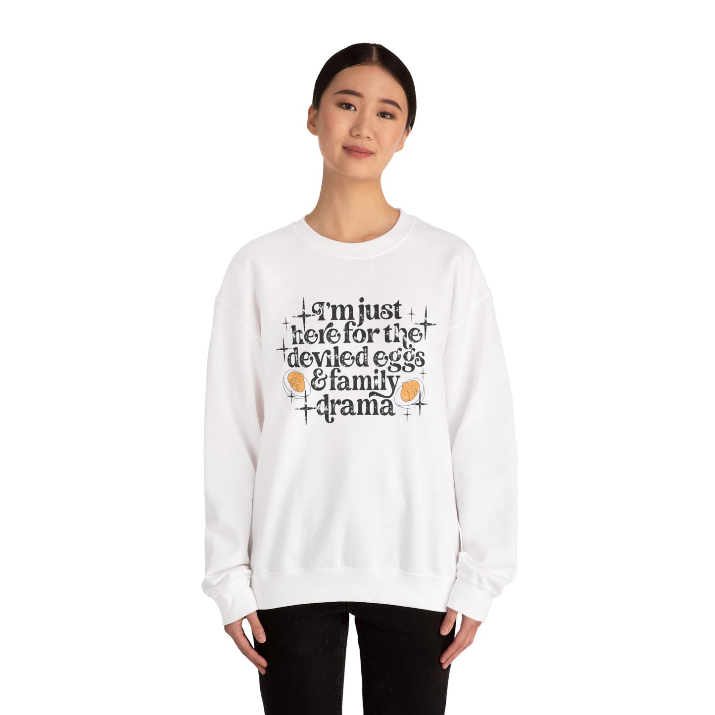 Deviled Eggs & Family Drama Sweatshirt