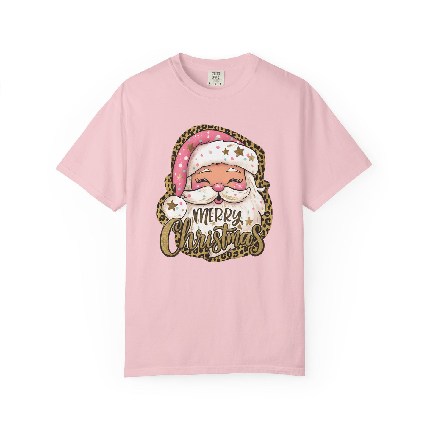 Leopard Santa T Shirt