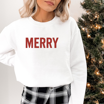 Merry Crewneck Sweatshirt