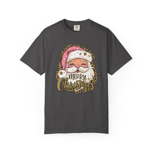 Leopard Santa T Shirt