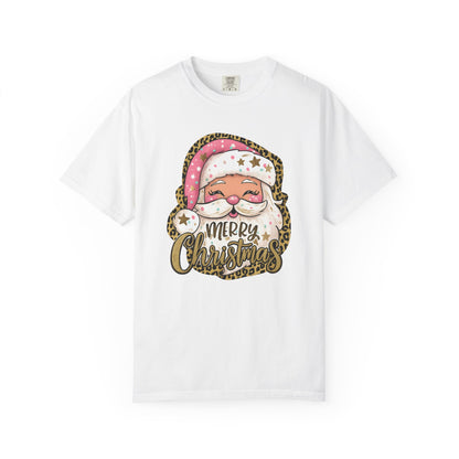Leopard Santa T Shirt