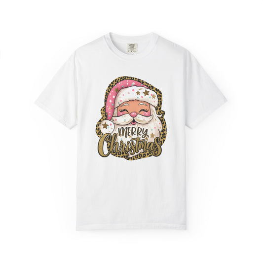 Leopard Santa T Shirt