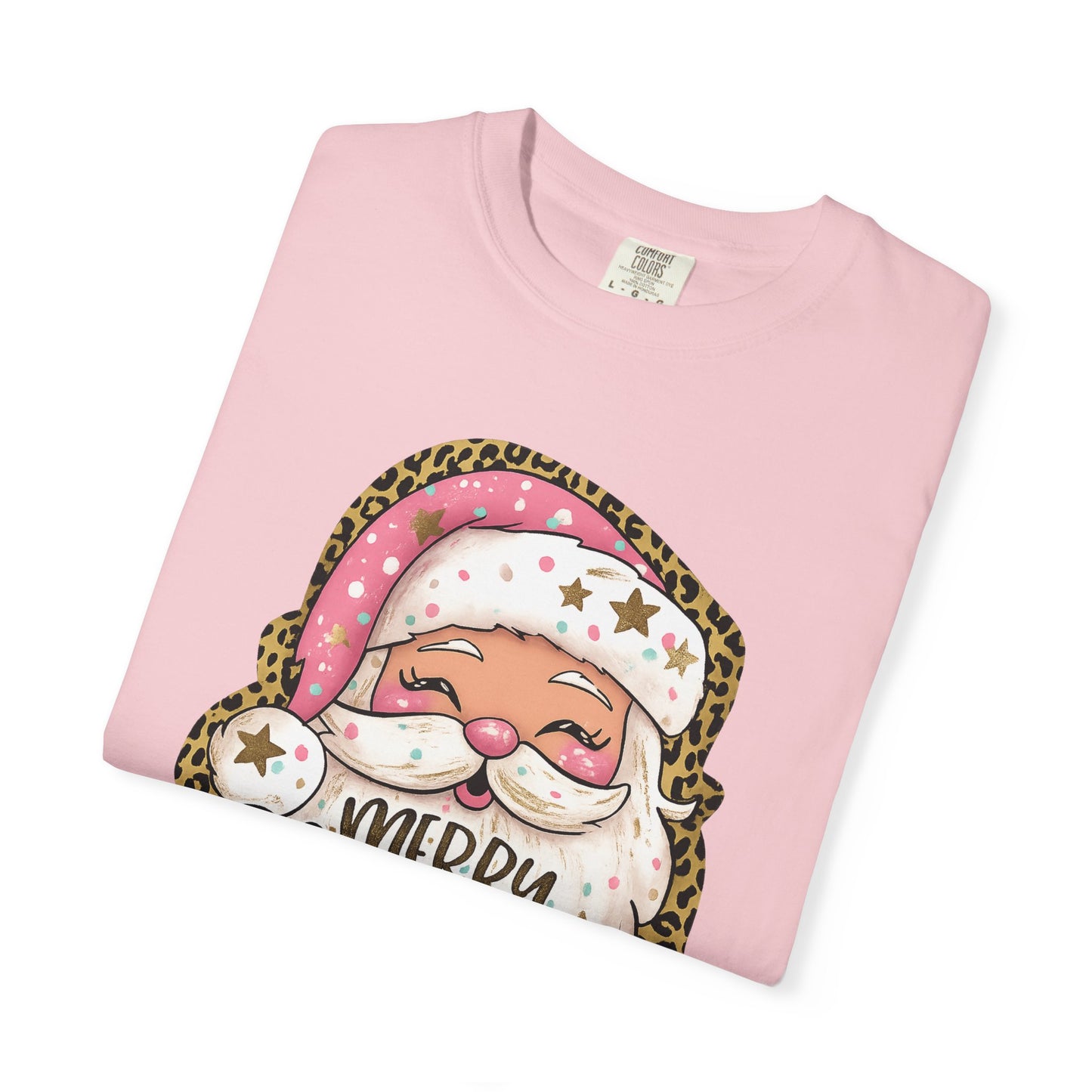 Leopard Santa T Shirt