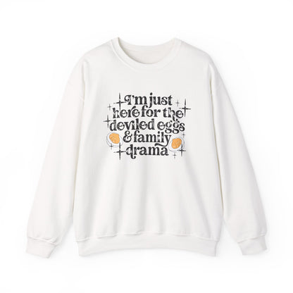 Deviled Eggs & Family Drama Sweatshirt