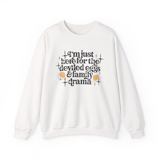 Deviled Eggs & Family Drama Sweatshirt